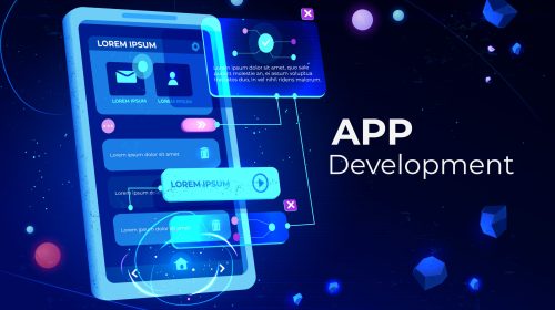 App development adaptive layout application banner